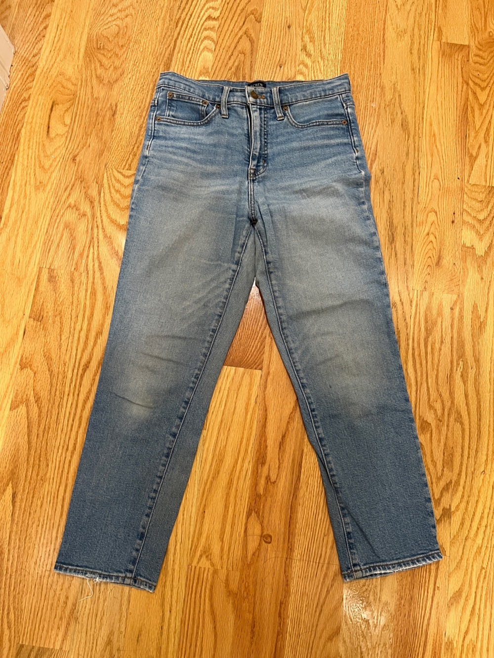 J.Crew essential straight Jean